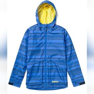 Burton Dover Jacket Cobalt Blue Fortress Stripe Youth L